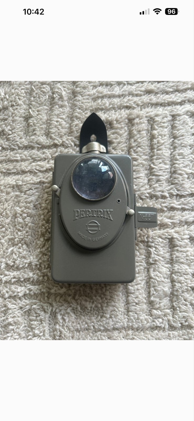 Vintage Peretrix zaklamp - Made in Germany, Ophalen of Verzenden