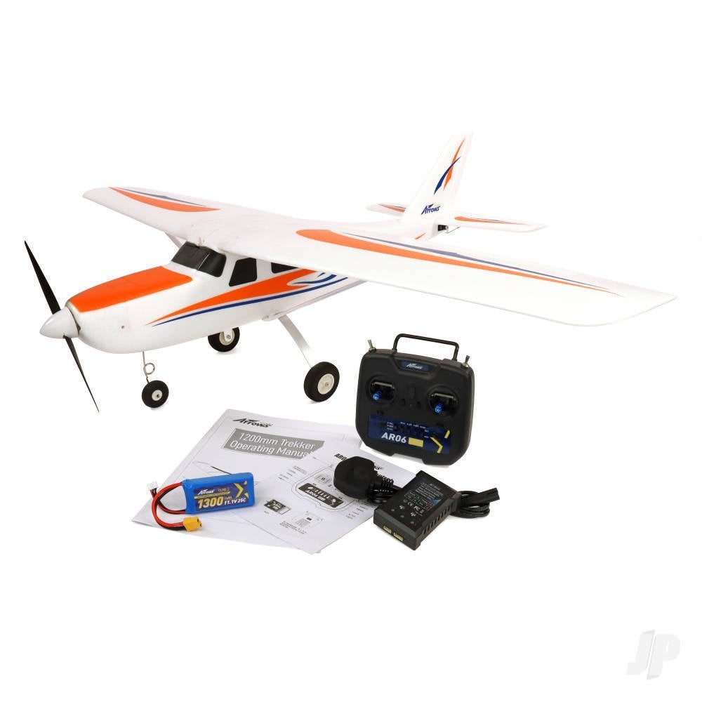 Arrows Hpbby RC Trekker 1200mm - RTF trainer vliegtuig, Hobby en Vrije tijd, Modelbouw | Radiografisch | Vliegtuigen, Ophalen of Verzenden
