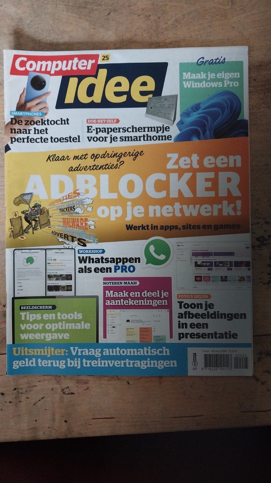Computer totaal tijdschriften 2.5 per stuk, Boeken, Ophalen of Verzenden, Nieuw