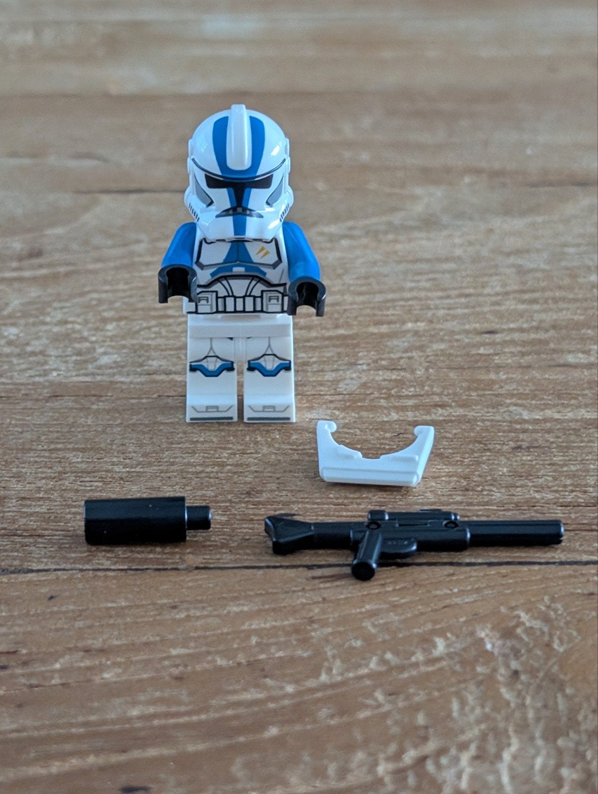 Lego Minifigures Star -wars 501st  Clone Trooper met wapen, Star Wars, Lego, Nieuw, Ophalen of Verzenden