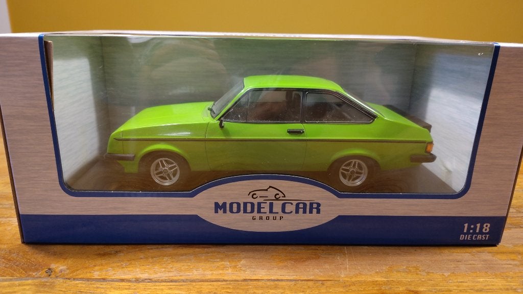 Ford Escort MK2 RS2000 - 1975 - 1:18, Ophalen of Verzenden, Zo goed als nieuw, Auto, Overige merken