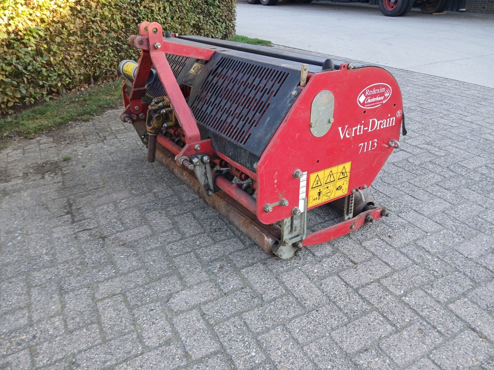 redexim vertidrain beluchter prikker, Ophalen