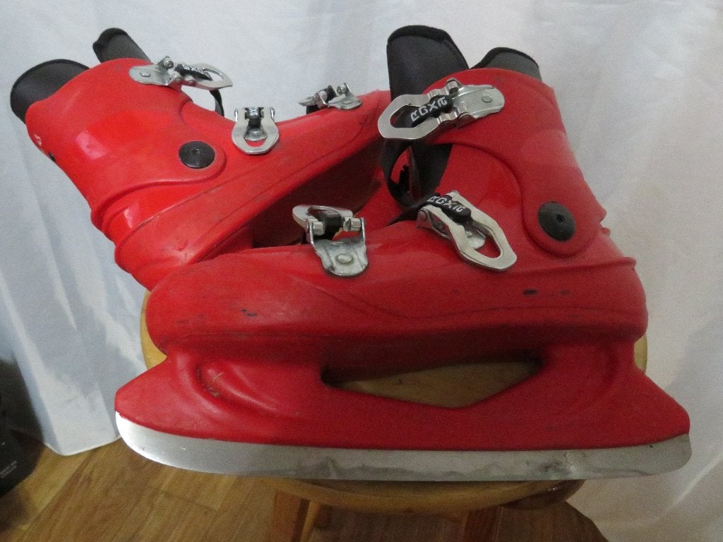rode ijshockey schaatsen van roxa mt 43, Overige merken, Gebruikt, Ophalen of Verzenden, IJshockeyschaatsen