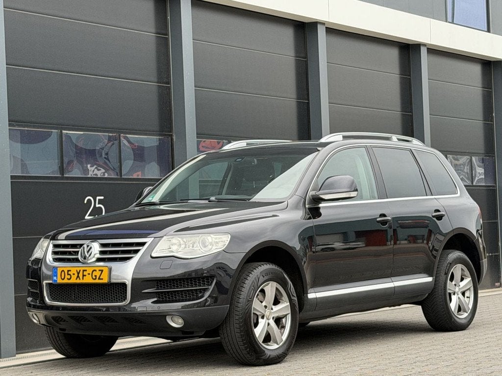 Volkswagen Touareg 3.0 TDI Navi Leer Clima (bj 2007), Auto's, Volkswagen, Automaat, Automatische klimaatregeling, Leder, Bedrijf