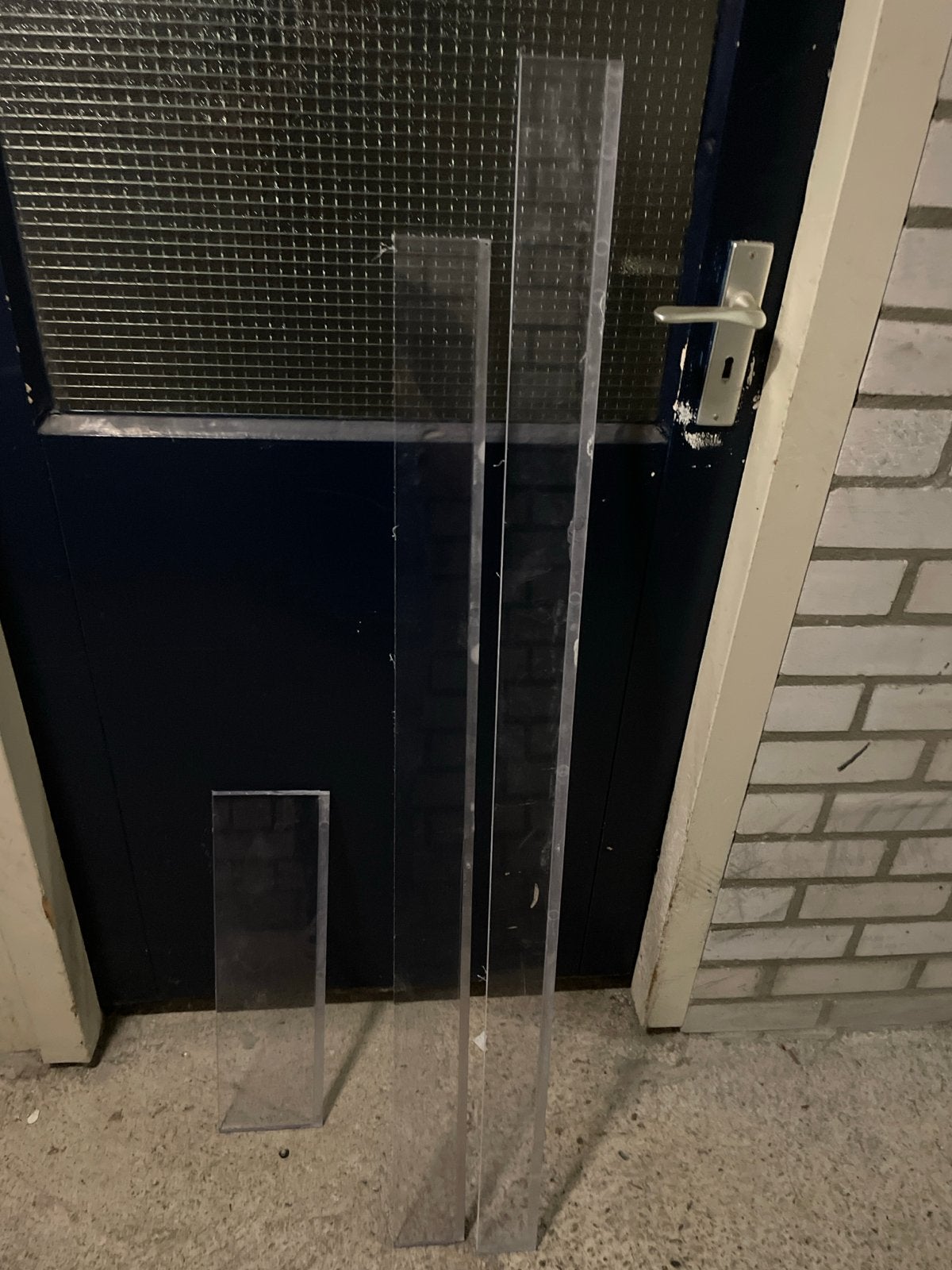 3 Plexiglas platen 10mm dik, Ophalen, Gebruikt, Overige materialen, Minder dan 20 mm