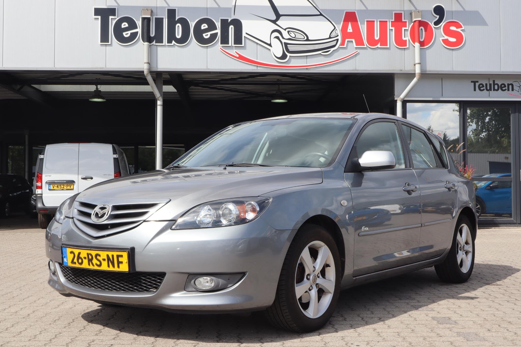 Mazda 3 Sport 1.6 Executive | Automaat | Cruise control | AP, Auto's, Stof, Gebruikt, 4 cilinders, Origineel Nederlands