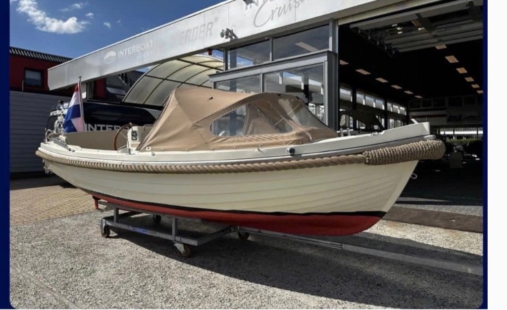 GEZOCHT Interboat 19 of 20 buiskap, kussenset en wintertent, Ophalen, Zo goed als nieuw