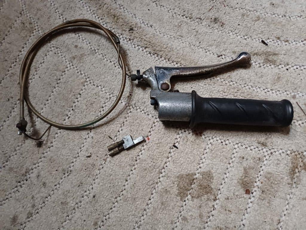 Mobylette gashendel gebruikt, Ophalen of Verzenden, Gebruikt, Overige typen, Overige merken