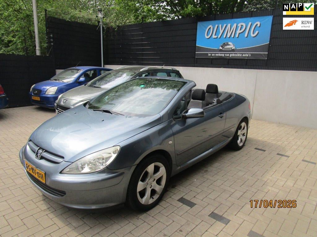 Peugeot 307 CC 2.0-16V Cabrio +airco +Nieuwe Apk, Voorwielaandrijving, Gebruikt, Automatische klimaatregeling, 4 cilinders