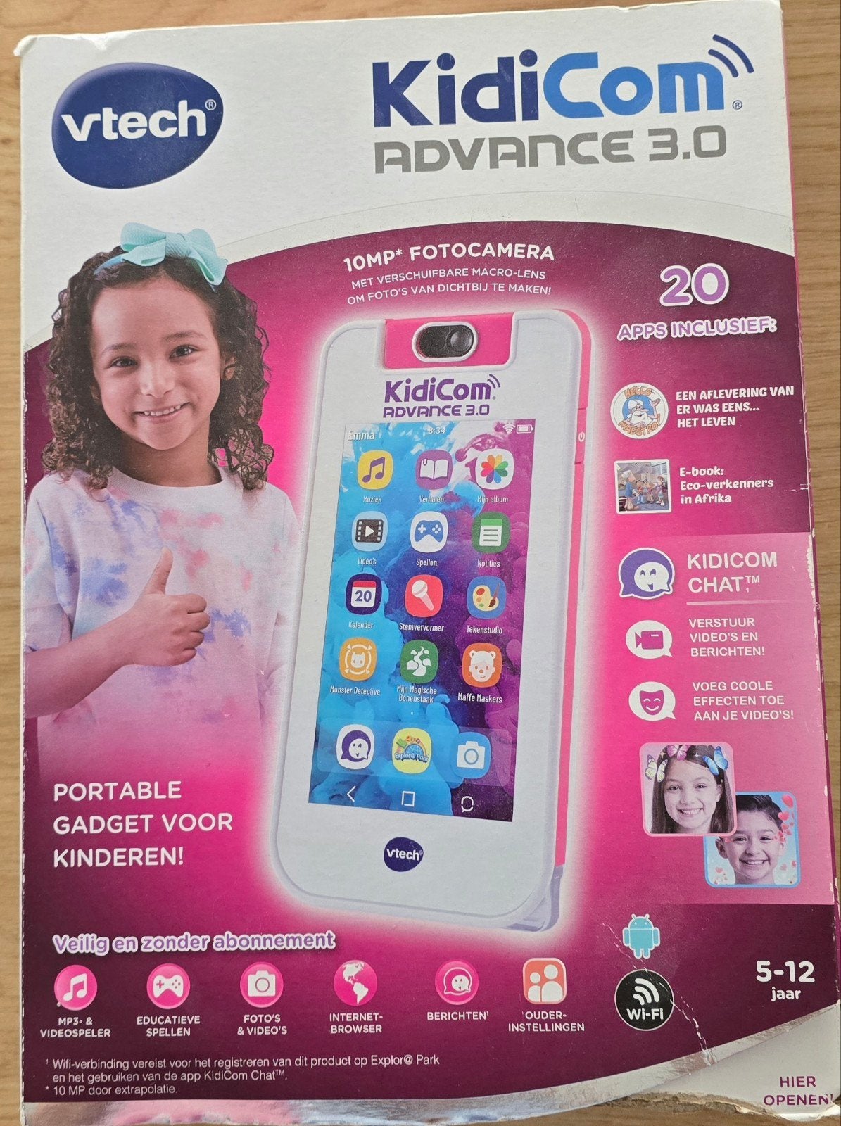 VTech KidiCom Advance 3.0, Ophalen of Verzenden, Gebruikt, Elektronica