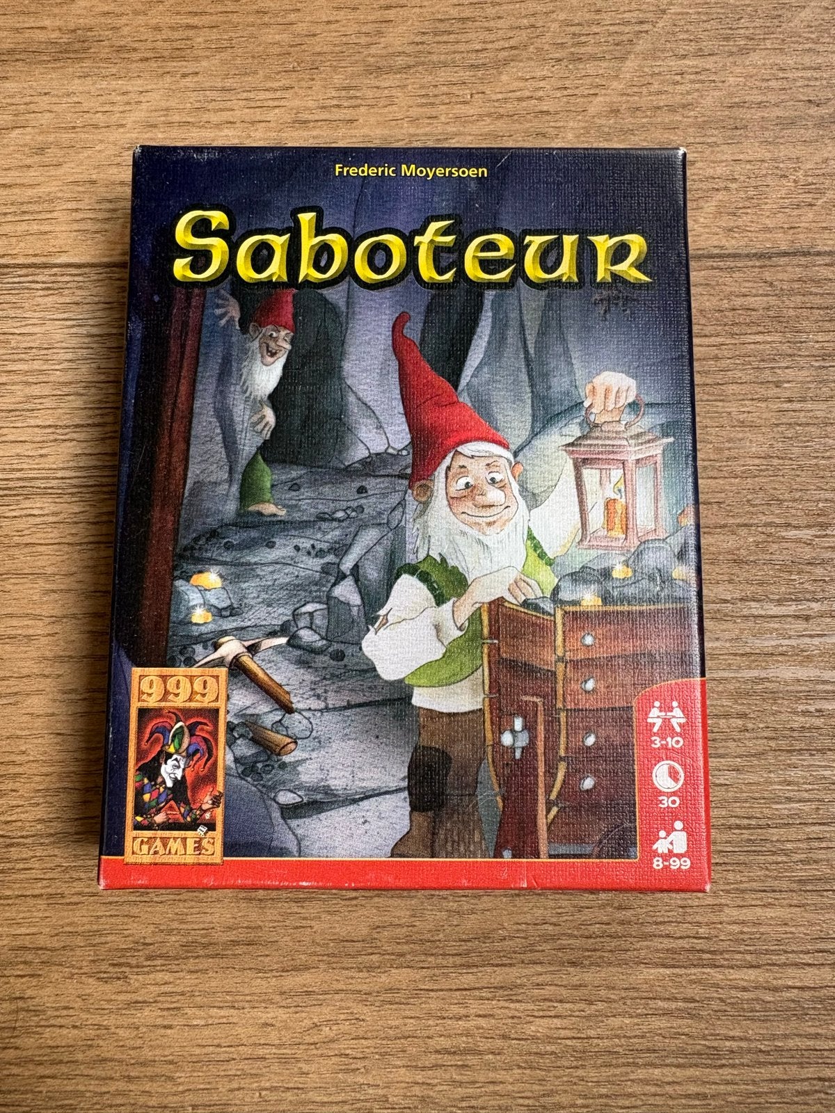 Saboteur kaartspel - 999 Games, Drie of vier spelers, Ophalen of Verzenden, Gebruikt