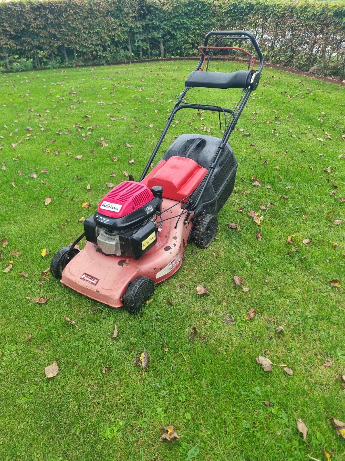 Honda grasmaaier - alles doet het, Ophalen, Honda, Gebruikt, Opvangbak