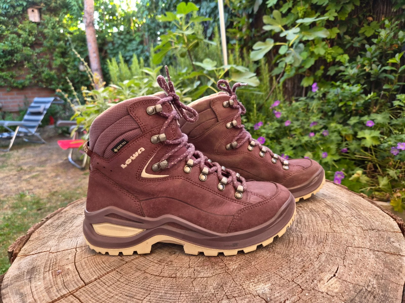 Lowa Renegade Evo Gore Tex Mid wandelschoenen maat 38, Ophalen of Verzenden, Zo goed als nieuw, Schoenen