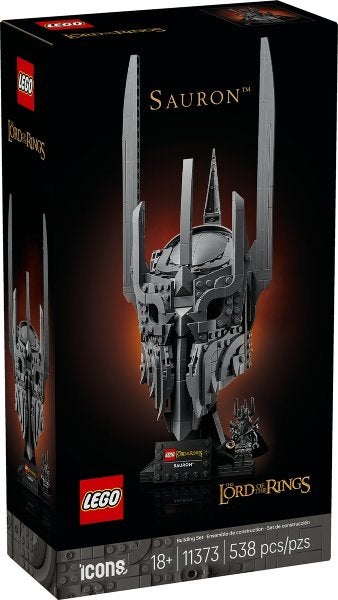 Lego Lord of the Rings 11373 Sauron's Helmet, Overige thema's, Lego, Nieuw, Ophalen of Verzenden