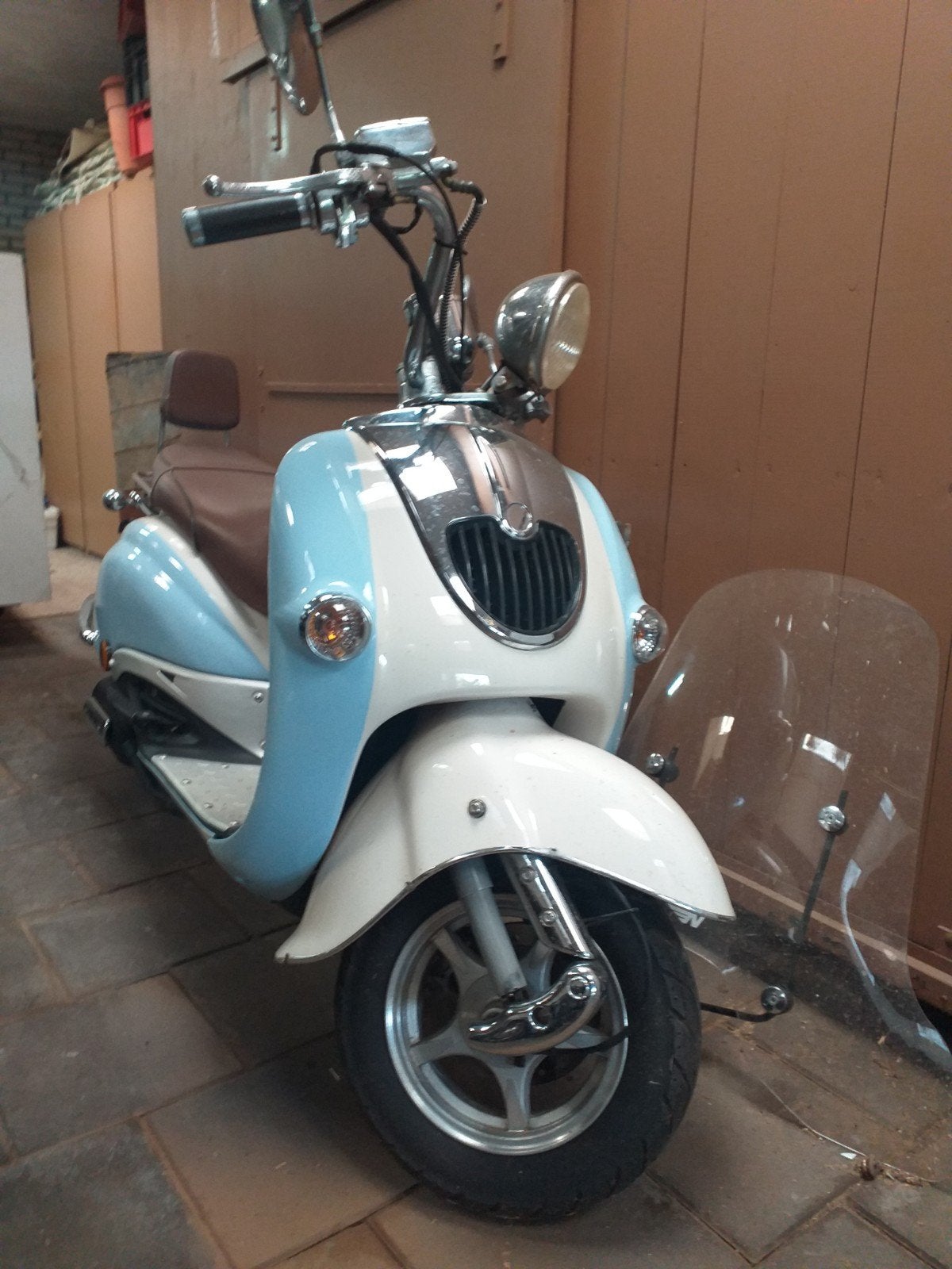 nette scooter zonder kenteken 50 euro, Fietsen en Brommers, Ophalen, Gebruikt, Benzine, Overige merken