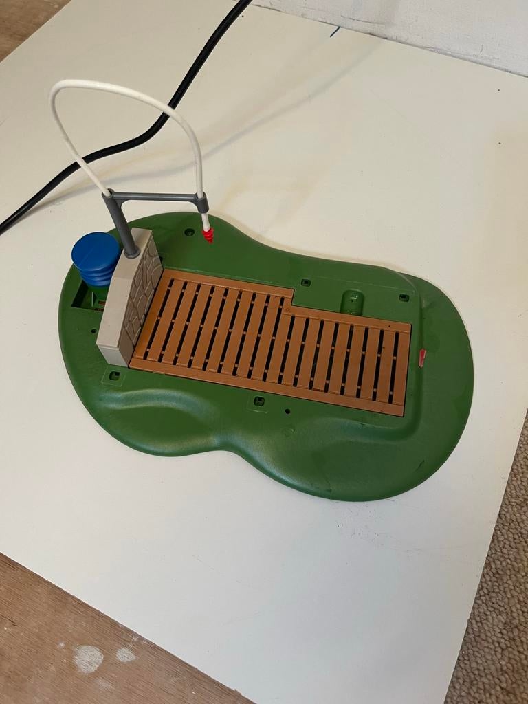 Playmobil paarden wasplaats met werkende waterpomp, Ophalen of Verzenden, Gebruikt, Los playmobil