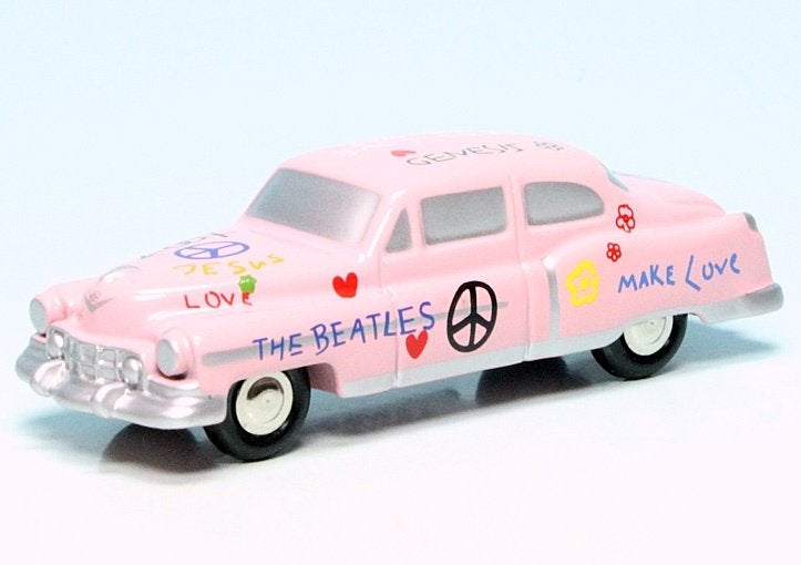 Schuco Piccolo Cadillac Flower Power Limited Edition 1:90, Hobby en Vrije tijd, Nieuw, Ophalen of Verzenden, Schuco, Schuco