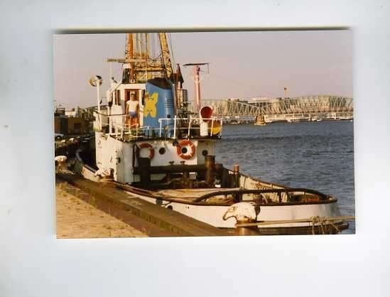 scheepvaart-foto-?, Ophalen of Verzenden, Zo goed als nieuw, Motorboot, Boek of Tijdschrift