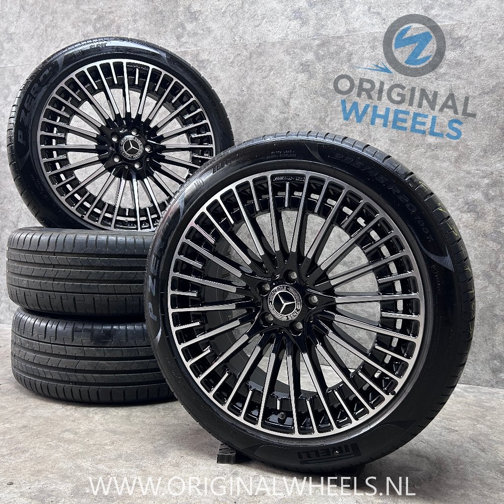 20 inch originele AMG velgen + zomerbanden Mercedes Vito, Banden en Velgen, Ophalen of Verzenden, 20 inch, Zomerbanden