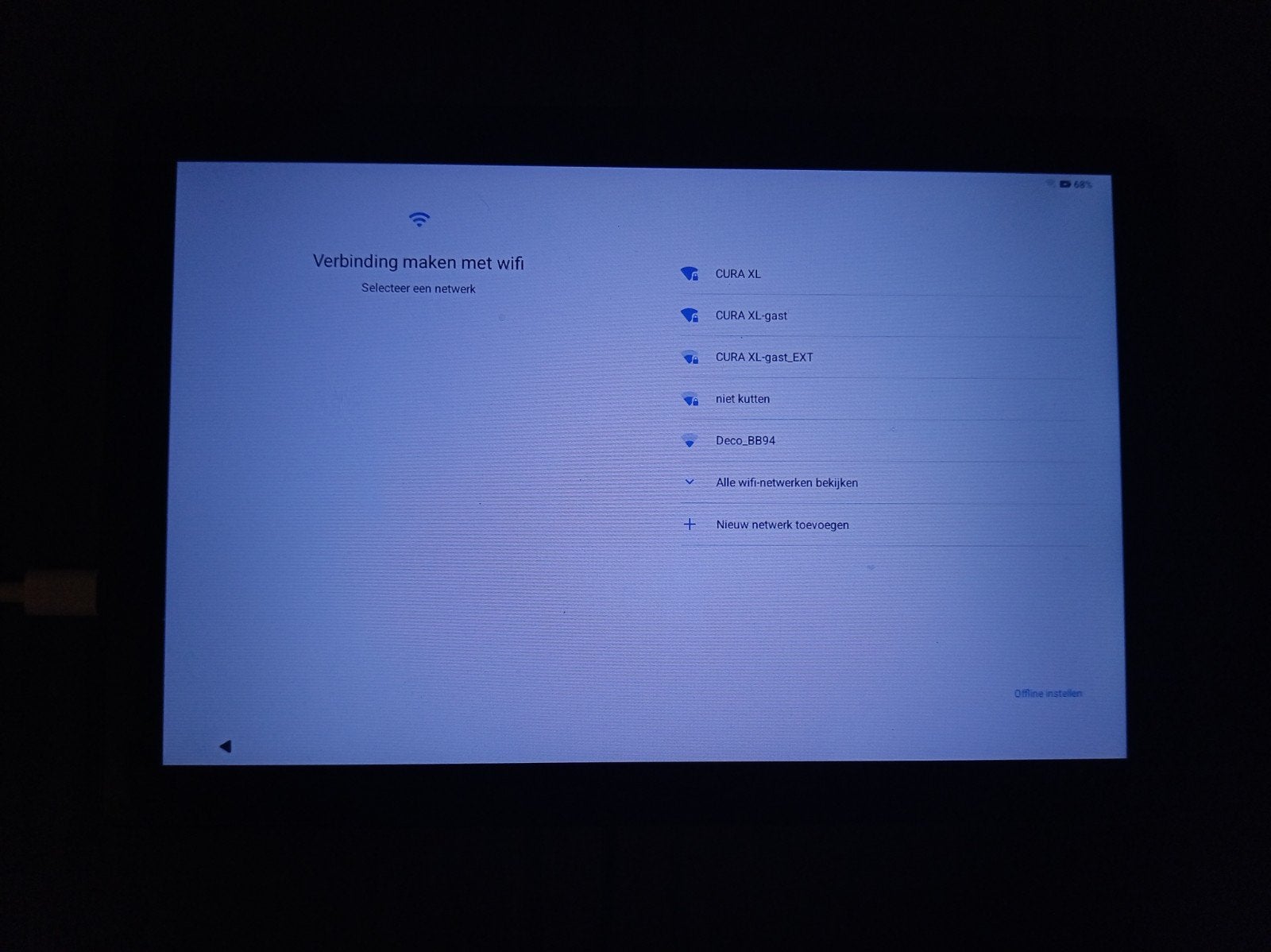 Tablet met doos en lader, Computers en Software, Windows Tablets, 10 inch, Gebruikt, 32 GB, Onbekend