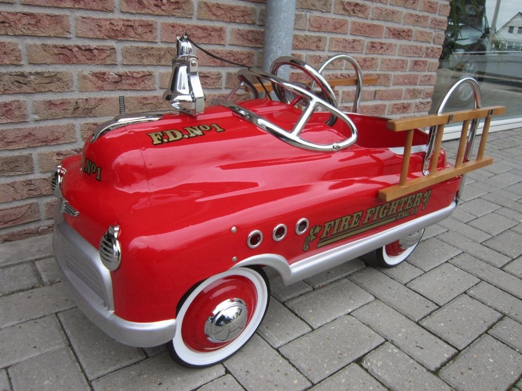 TRAPAUTO BRANDWEER UITVOERING, Ophalen, Zo goed als nieuw, Trapvoertuig