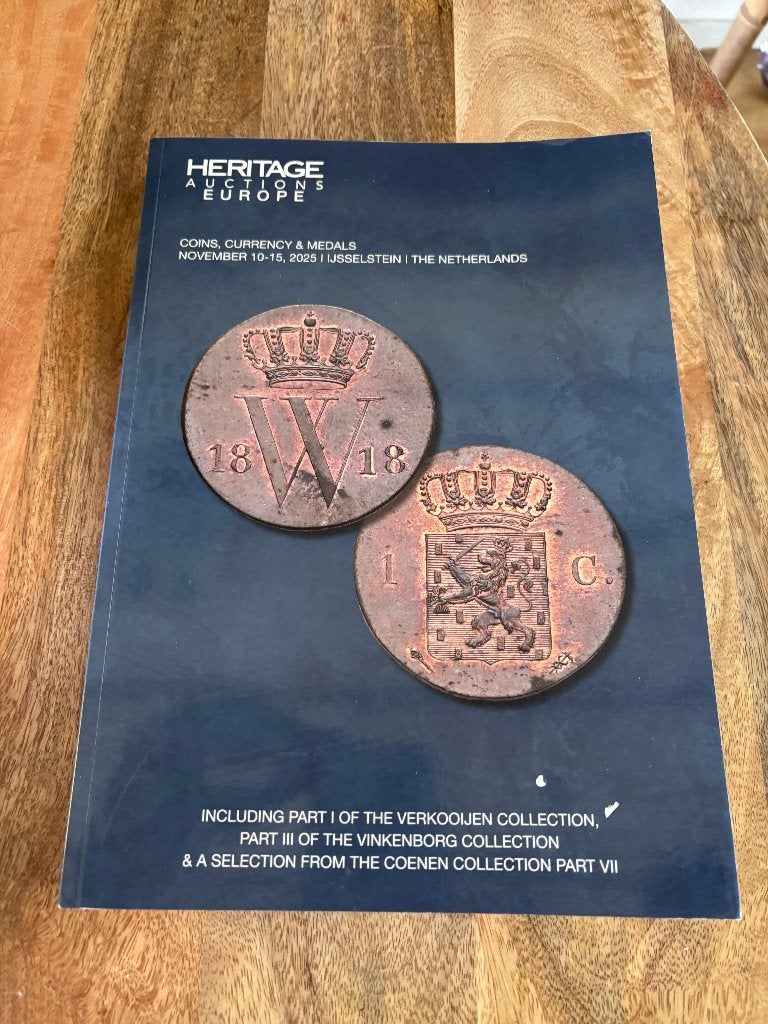 originele veilingcatalogus van Heritage Auctions Europe, Ophalen of Verzenden