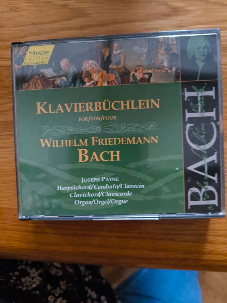 Bach. Clavier Buchlein voor Wilhelm Friedemann Bach, Ophalen of Verzenden, Barok, Zo goed als nieuw, Overige typen