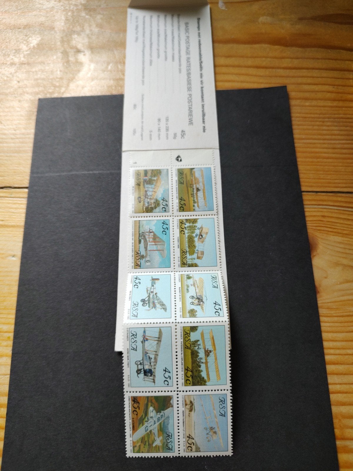 Zuid Afrika postboekje 1 1993, zie foto''s, Ophalen of Verzenden, Zuid-Afrika