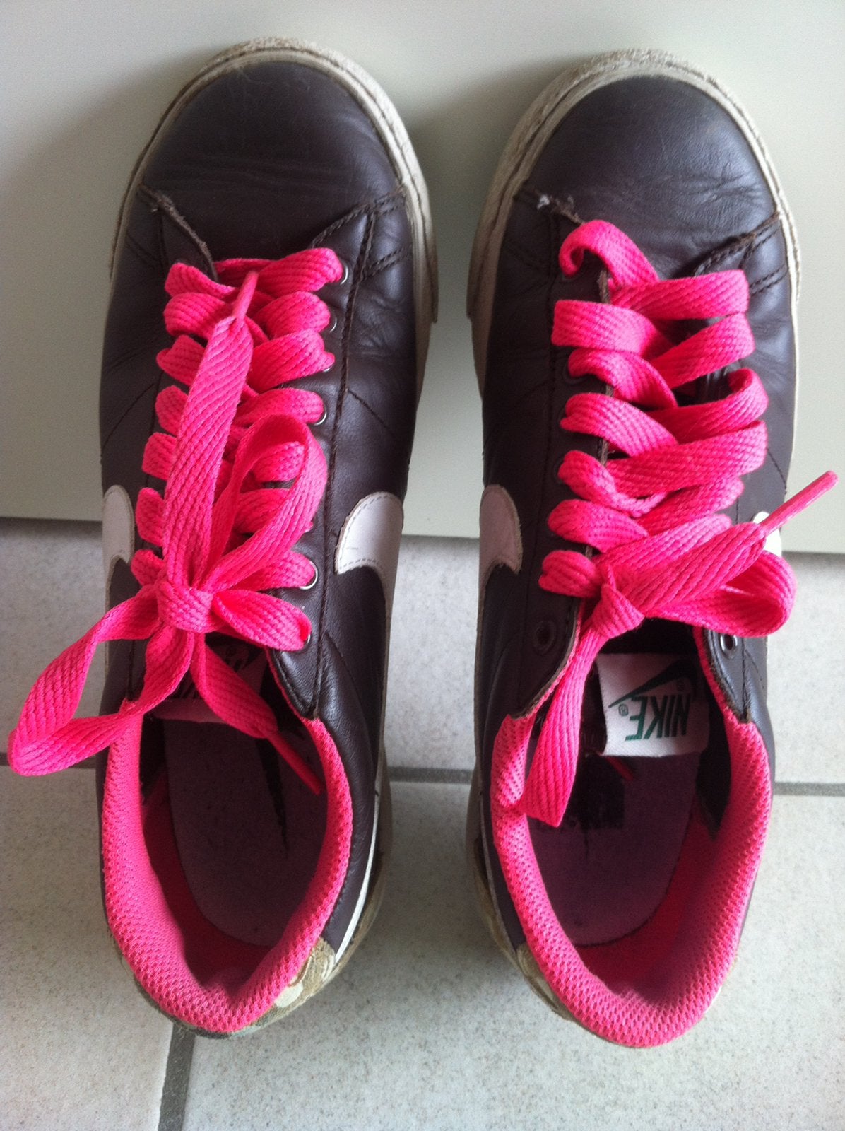 Nike damesgympen maat 38, Ophalen, Bruin, Sneakers of Gympen, Zo goed als nieuw