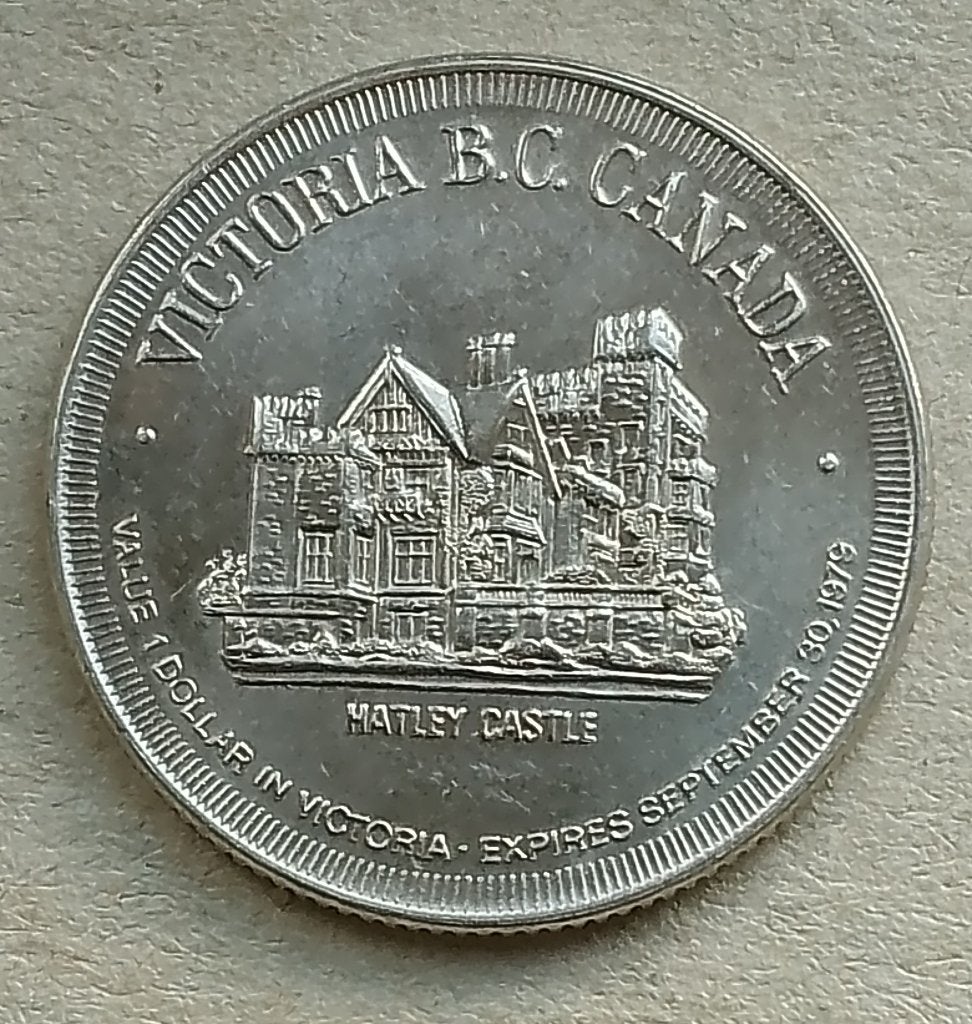 Canada, souvenir dollar. Victoria B.C. 1979, Ophalen of Verzenden, Overige materialen, Buitenland