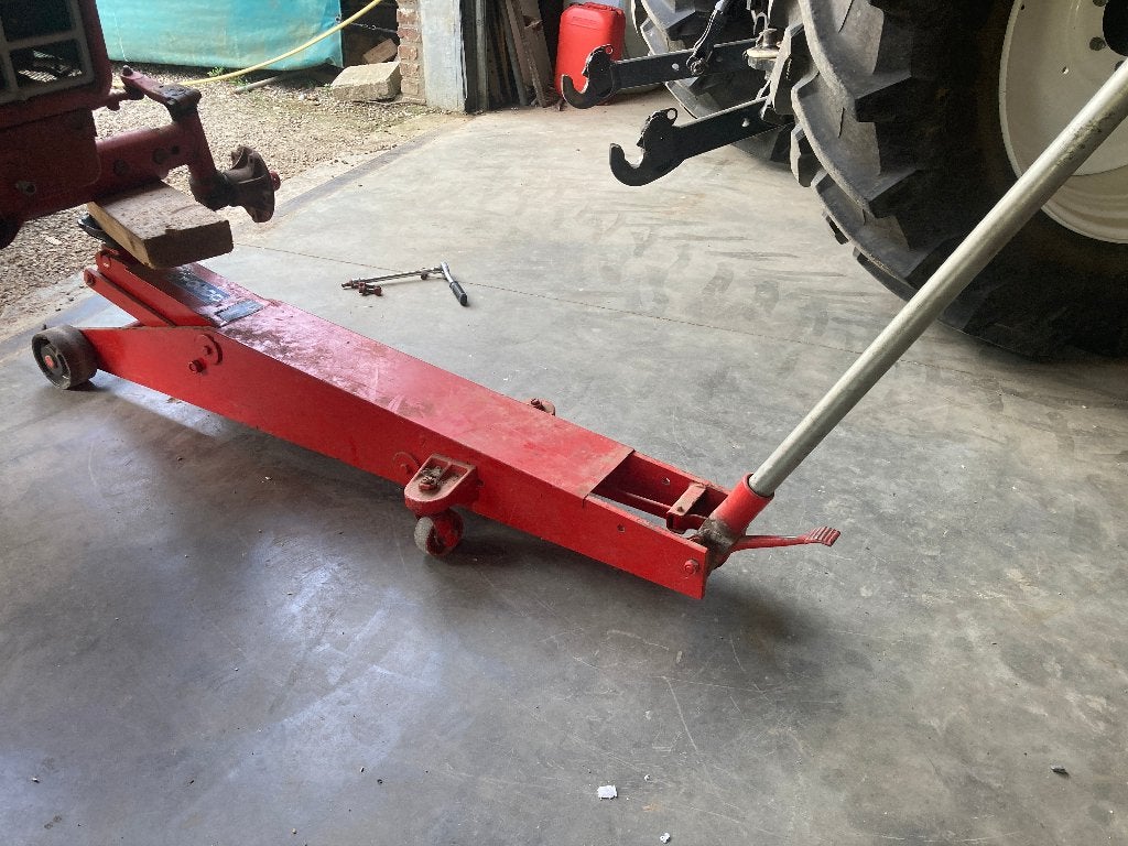 zware lange garage krik 10ton, Ophalen, Gebruikt, Manueel, Garagekrik