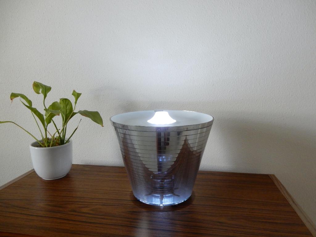 stekkerdoos Donegani & Lauda Rotaliana Multipot lamp chroom, Gebruikt, ., Ophalen of Verzenden, .
