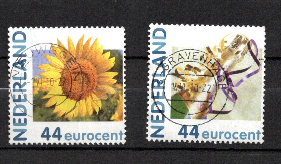 gestempelde zegel. persoonlijke: 2x hallmark, Ophalen of Verzenden, Na 1940, Gestempeld