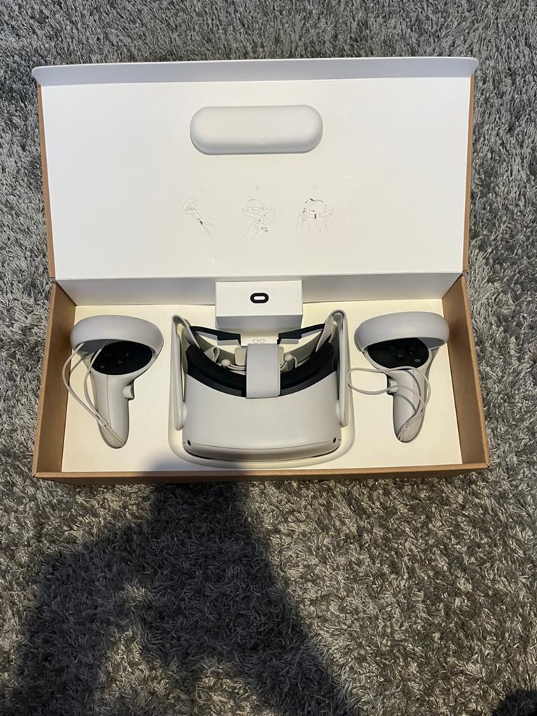 Meta Oculus Quest 2 VR-headset – 128GB, Ophalen of Verzenden, Zo goed als nieuw, Overige platformen