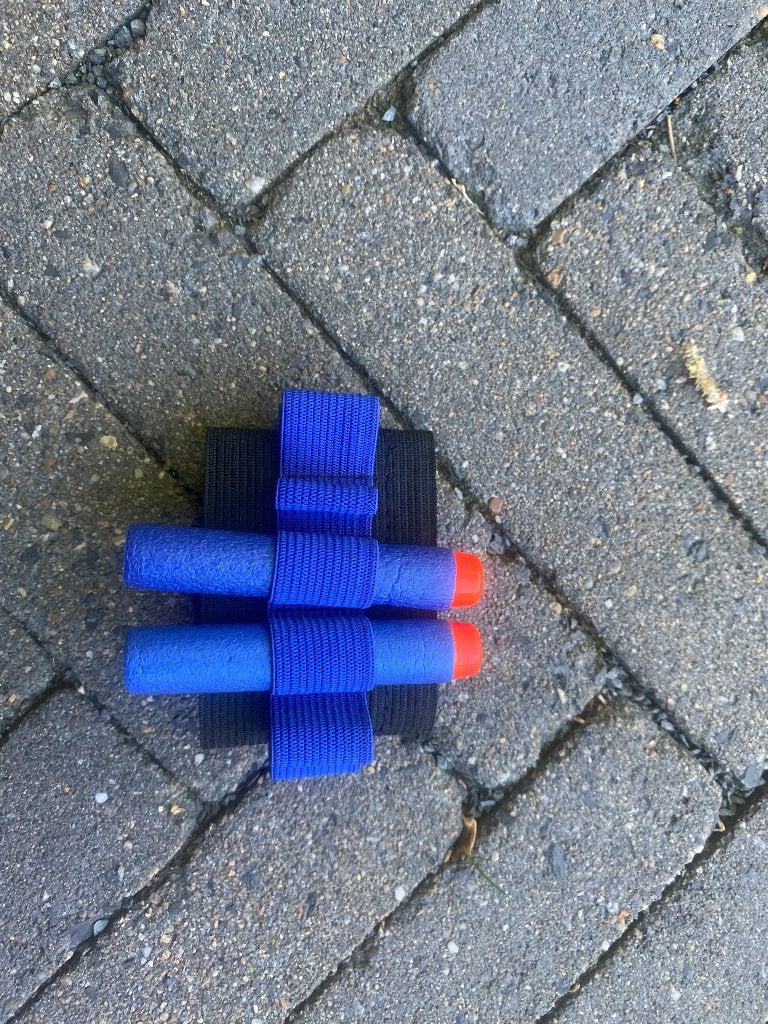 polsband / armband dartshouder voor je Nerf pijlen, Ophalen of Verzenden, Zo goed als nieuw