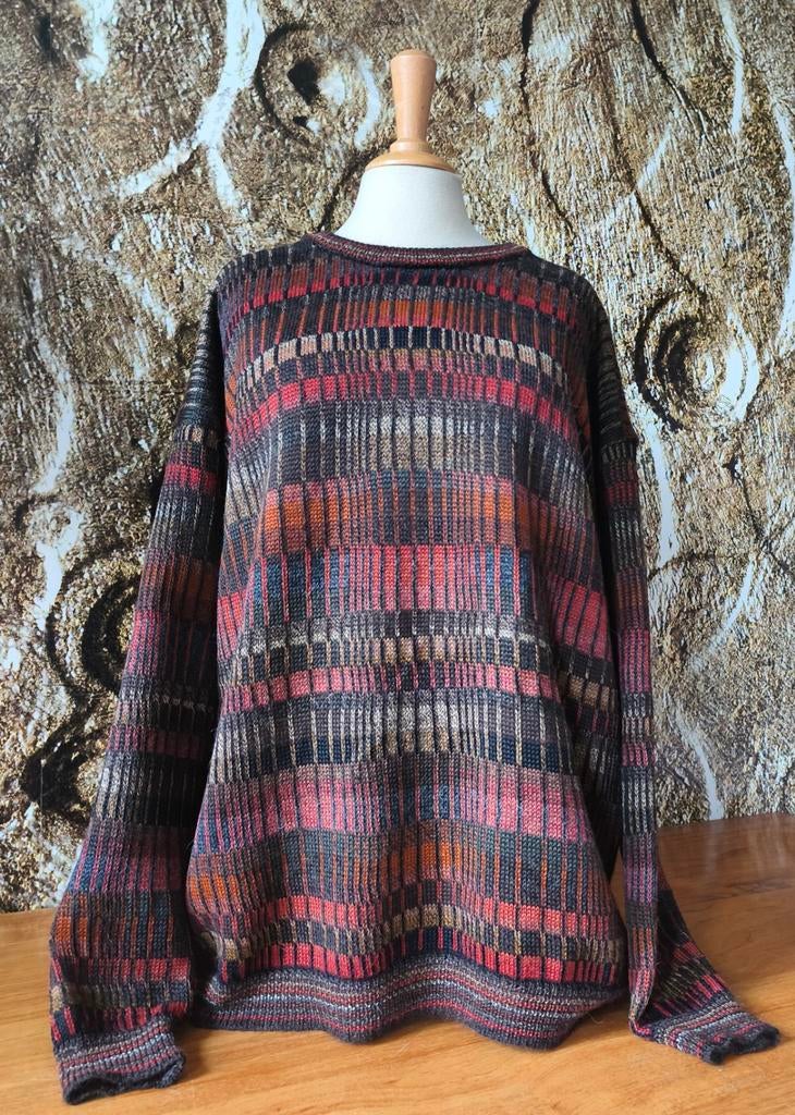 💖Prachtig 100% Alpaca wollen trui XXL, Alpaca, Ophalen of Verzenden, Zo goed als nieuw, Overige kleuren