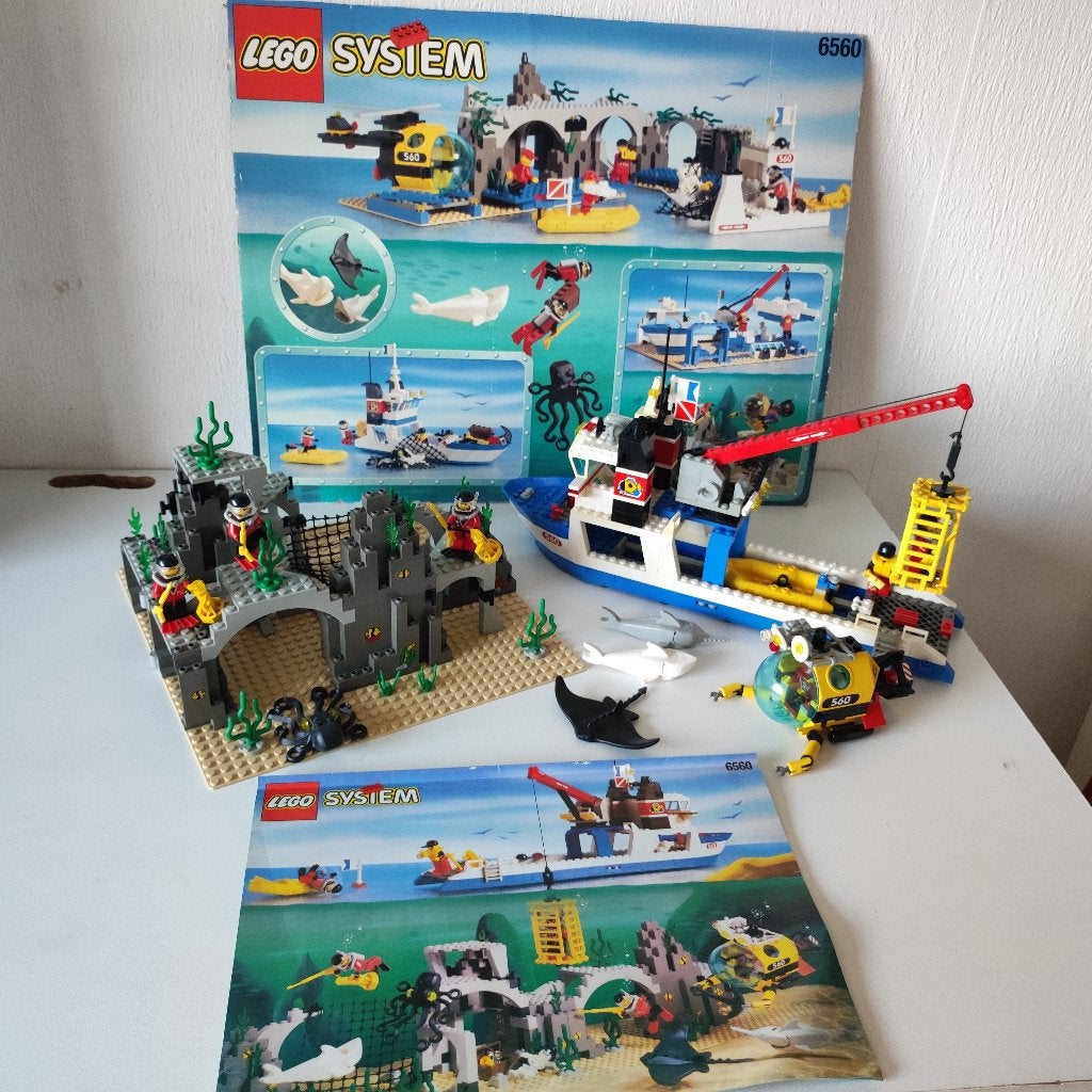 Lego Diving Expedition Explorer - 6560, Overige thema's, Lego, Ophalen of Verzenden, Zo goed als nieuw