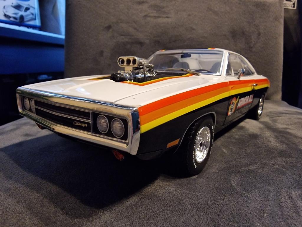 Dodge Charger "Armor All" Greenlight 1:18, Overige merken, Christian@diecastcompany.nl, Auto, Diecast Company