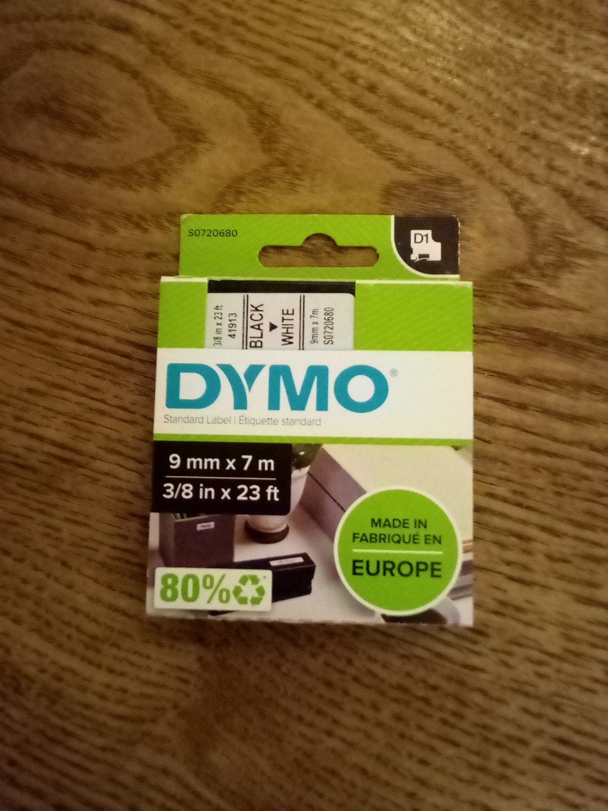Dymo Labelmanager met nieuwe rol labeltape, DYMO, Qwerty, Ophalen of Verzenden, Zo goed als nieuw