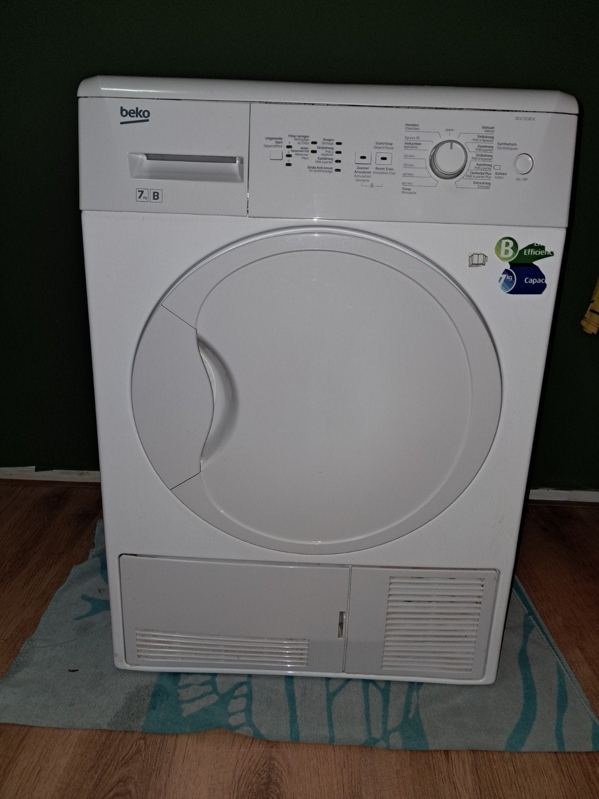 Beko condensdroger 7 kg - Energieklasse B