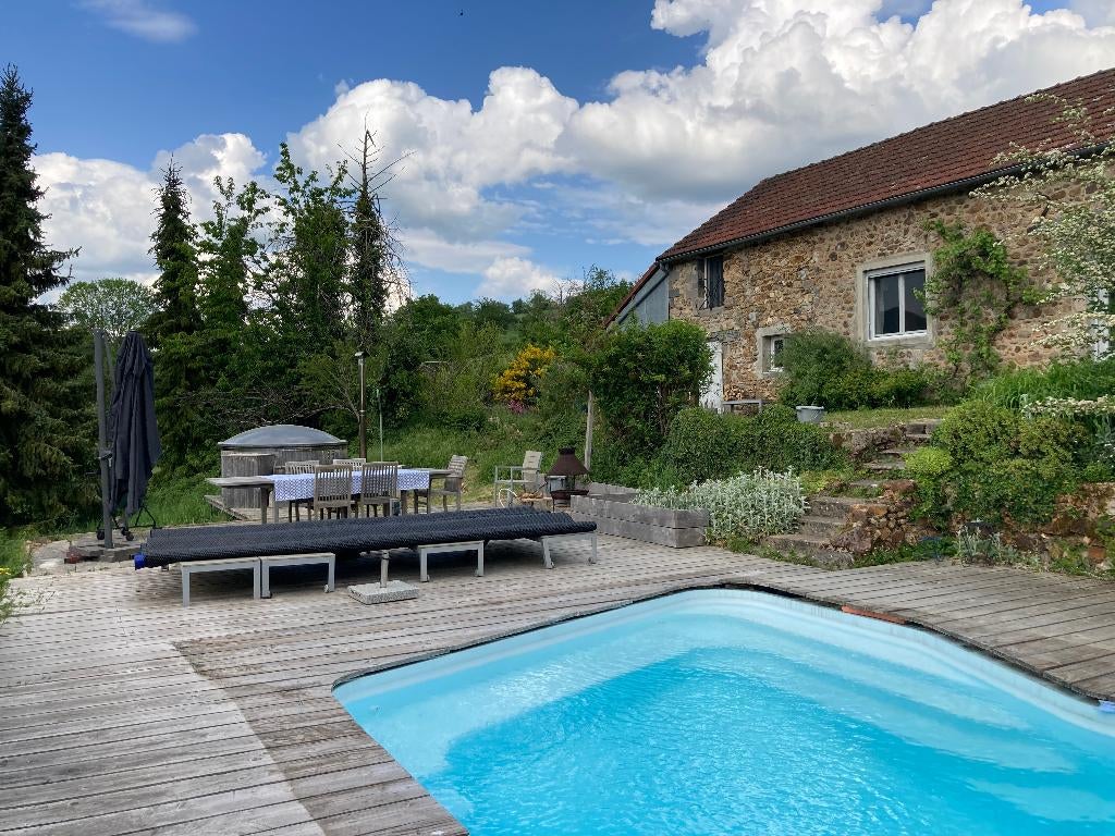 Vakantiehuis met privé zwembad (bourgogne), 5 personen, 2 slaapkamers, Bourgogne, Landelijk