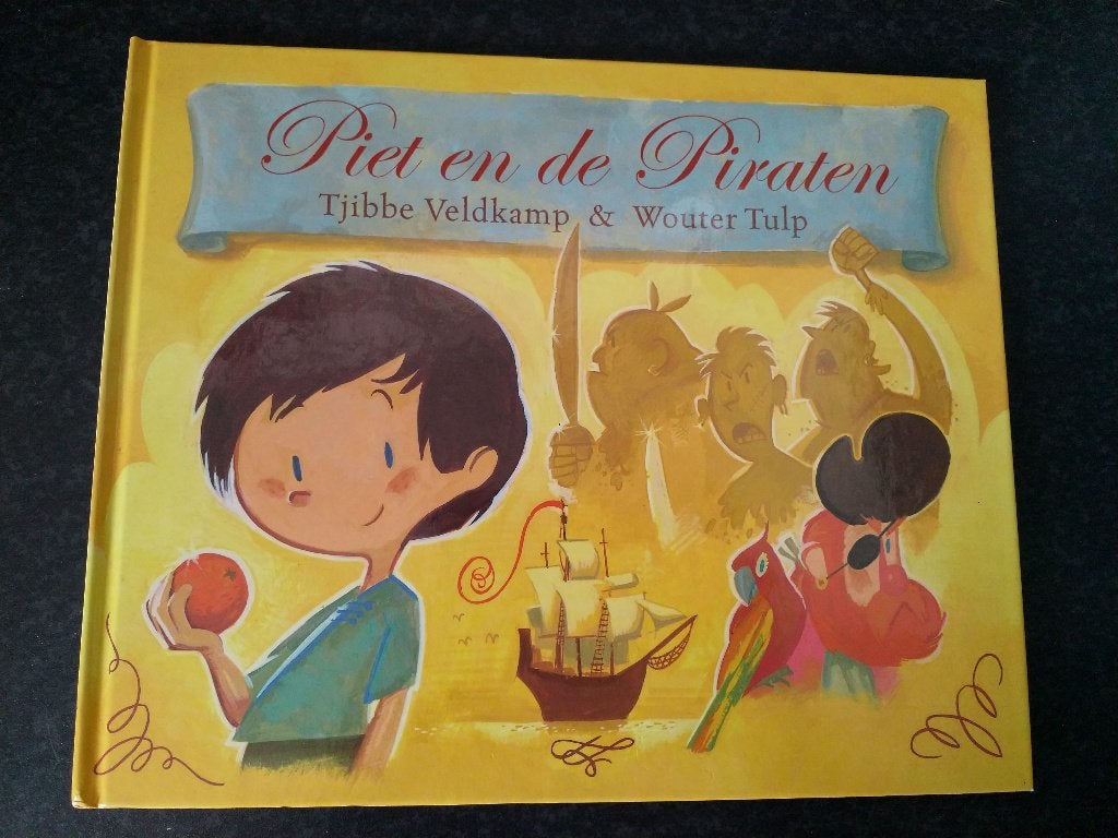 Tjibbe Veldkamp & Wouter Tulp - Piet en de Piraten, Ophalen of Verzenden, Zo goed als nieuw
