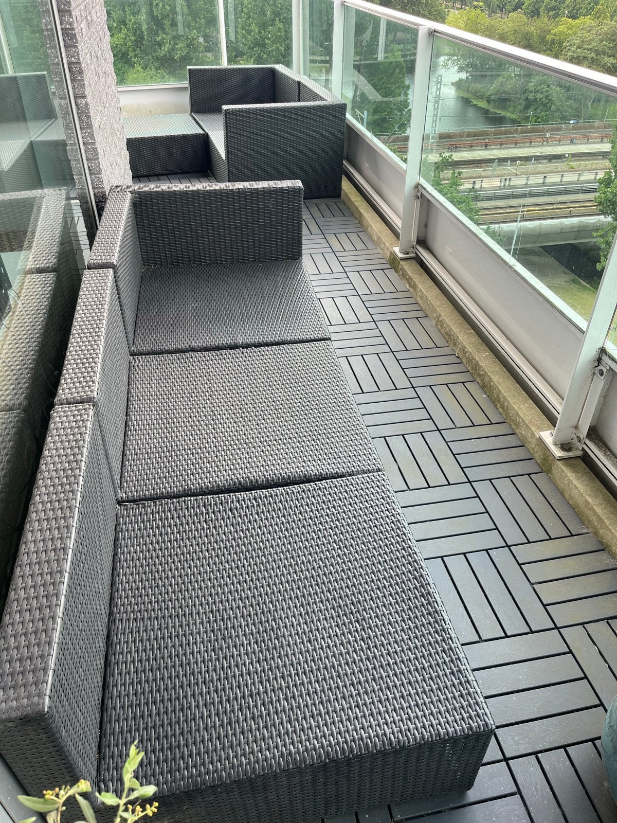 Loungeset - Zo goed als nieuw, Ophalen, 5 zitplaatsen, Zo goed als nieuw, Loungeset