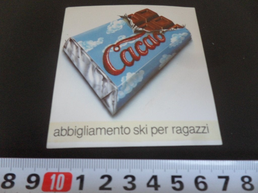 sticker CACAO abbigliamento ski per ragazzi, Ophalen of Verzenden, Zo goed als nieuw