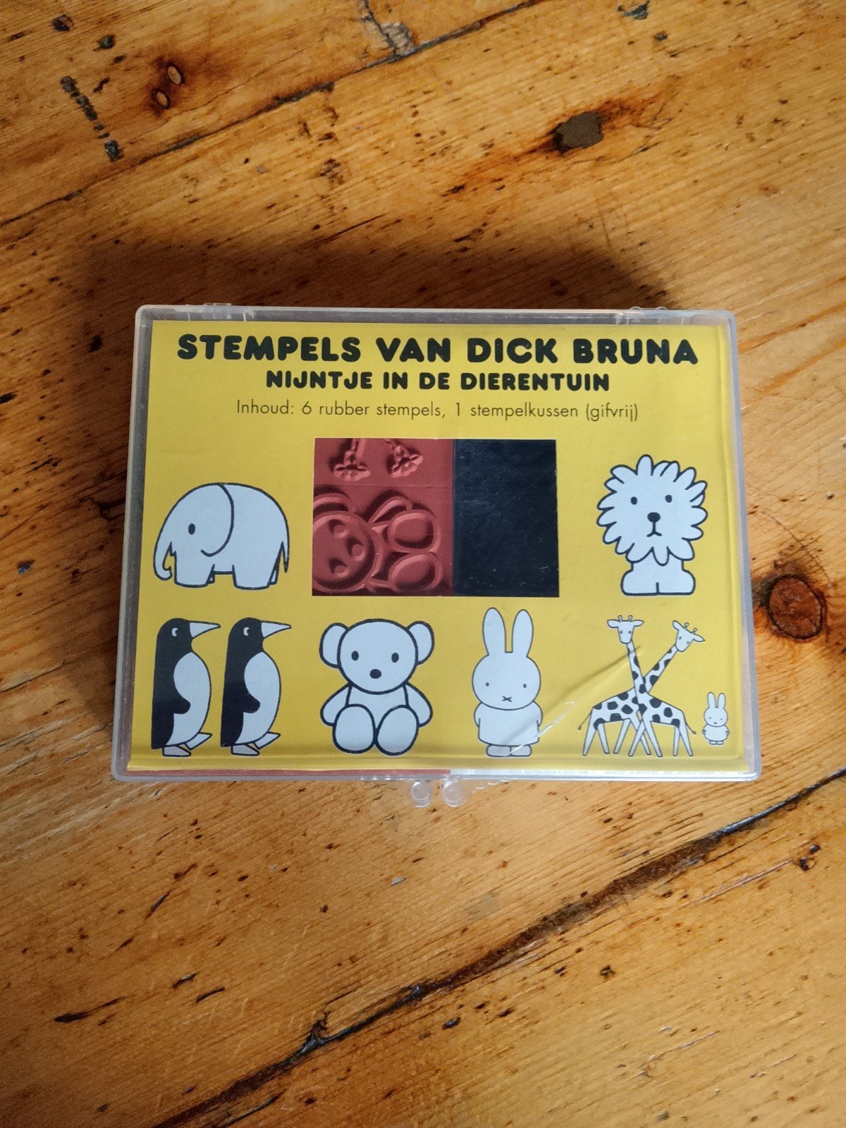 Nijntje Stempelset - Dieren in de Dierentuin, Dieren, Nieuw, Meerkleurig, Ophalen of Verzenden