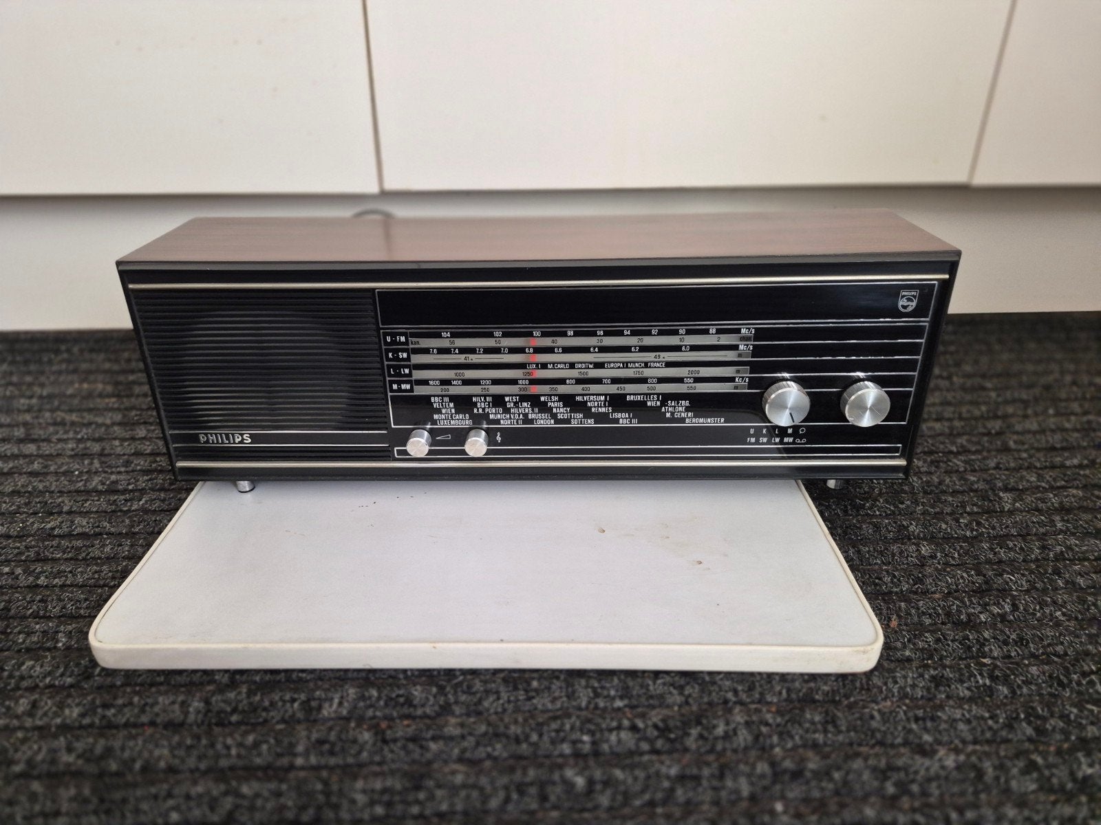 Vintage Philips buizen Radio, Ophalen
