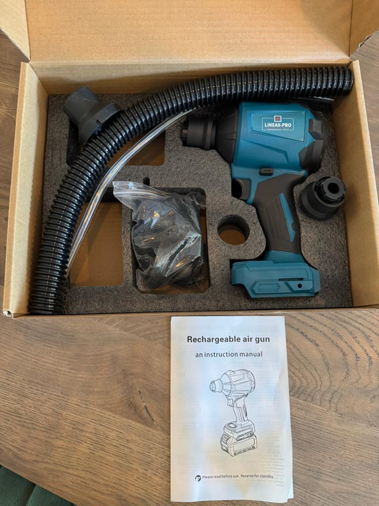 Nieuwe Air Gun voor Makita accu - NIEUW, Ophalen of Verzenden, Zo goed als nieuw