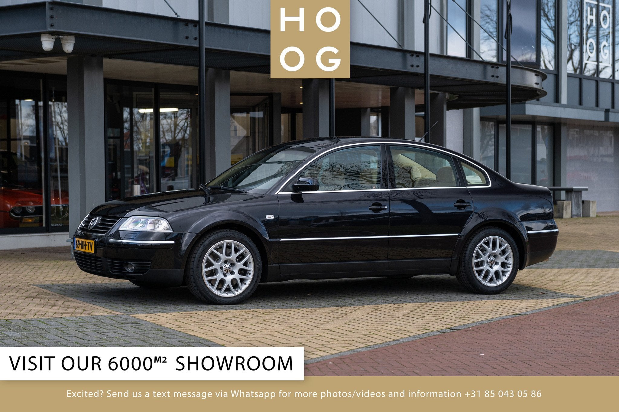 Volkswagen Passat 4.0 W8 4MOTION (bj 2003, automaat), Gebruikt, 8 cilinders, Overige kleuren, Bedrijf