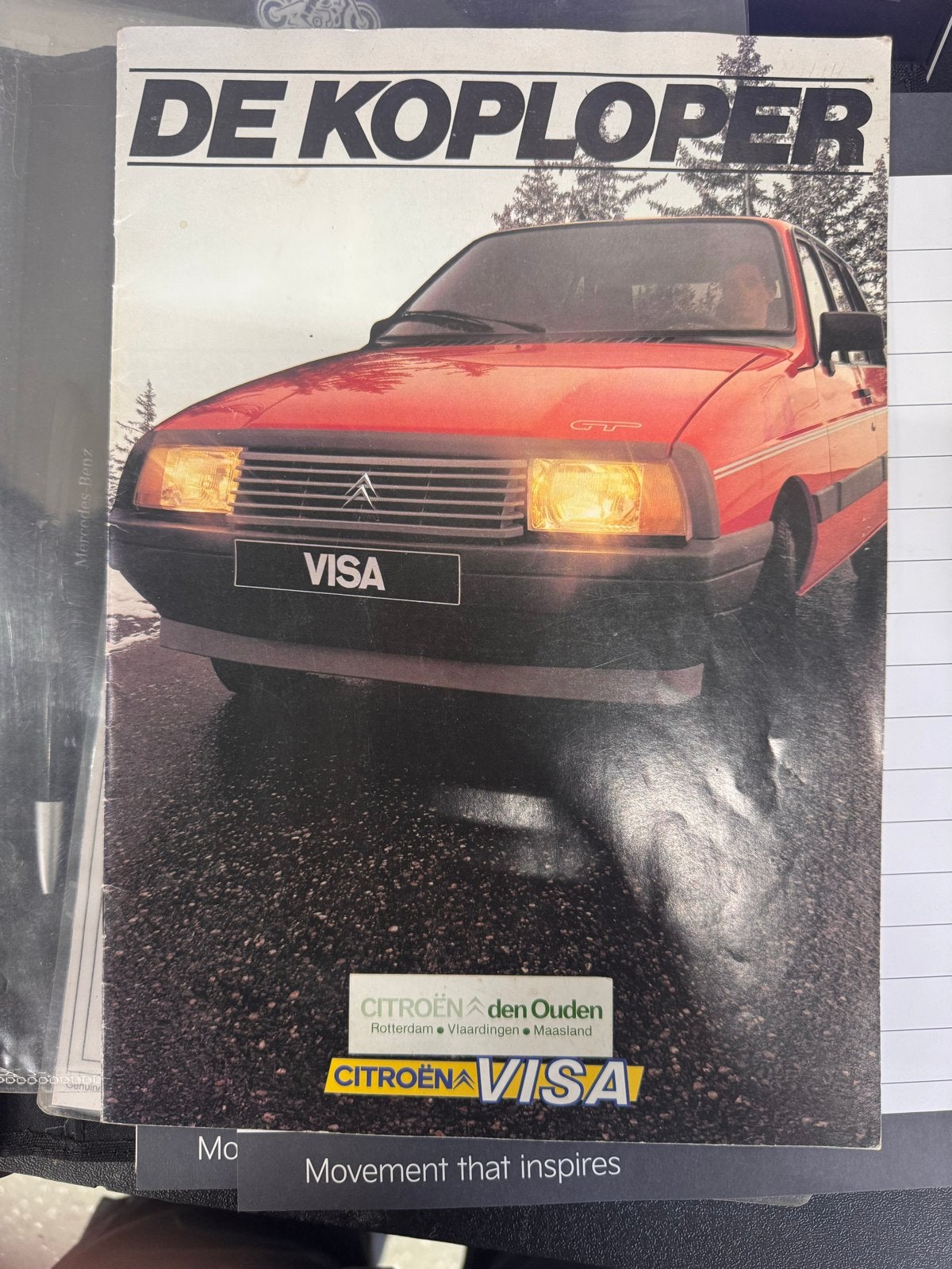 Citroën Visa Brochure - De Koploper, Ophalen, Gelezen, Citroën
