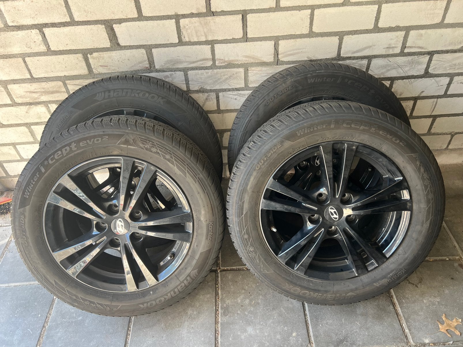 Tekoop Z G A N origineel 16inch Hyundai i40 velgen +banden, Ophalen, Winterbanden, Banden en Velgen